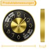TOKTEKK Wall Clock Without Ticking Noises Silent Modern Wall Clocks