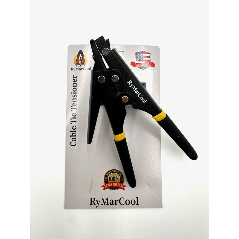 RyMarCool Cable Tie Tensioning Tool Durable Steel, Comfortable Handles, For