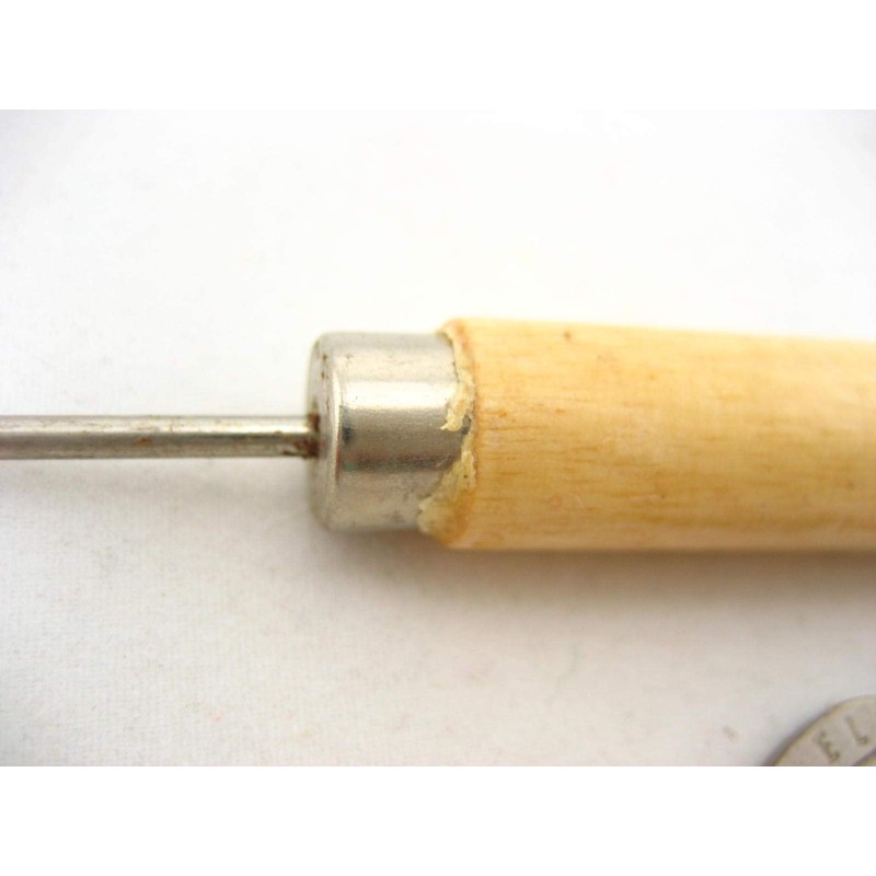 2PCs of Tailor awl Leather Beading Awl Boring Hole Making