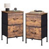 WLIVE Night Stand Set 2, Dresser and Nightstand Sets, Nightstands