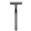 Men Manual Razor Zinc Alloy NonSlip CloseFitting DoubleSided Blade Shaving