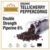 Ausha Organic Tellicherry Black Peppercorns 500g Whole | 2**Star GREAT