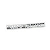 2-Piece for Silverado Badge Emblems in Chrome Shiny Glossy Finish