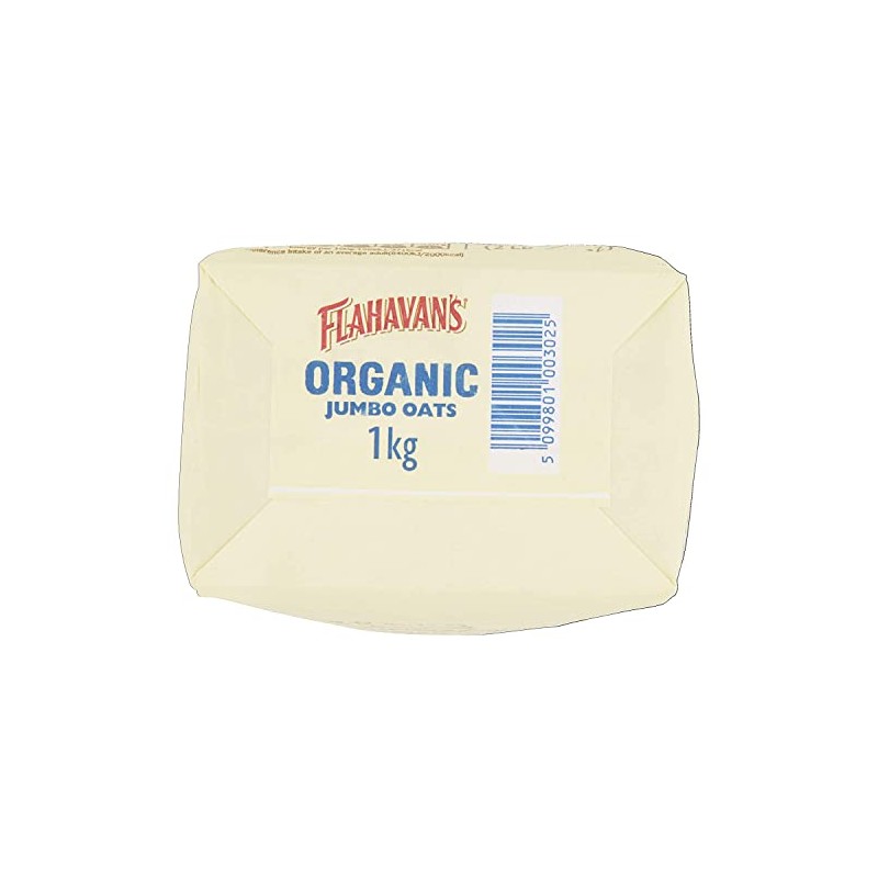 Flahavan's Organic Jumbo Oats - 1kg