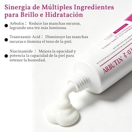 Arbutin 7.0 + TXA 4.0 Cremas Manchas Faciales, Reduce la Hiperpigmentación