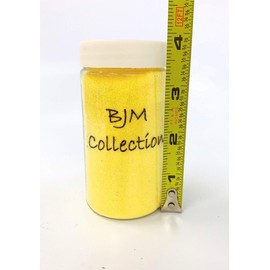 BJM Collection 100 Grams Fine Glitter Powder Bottle Art Craft (Red)