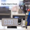 FM Radio LED Digital Smart Alarm Clock LED Digital Projection