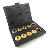 10 Piece Set Solid Brass Precision Machined Router Template Bushings
