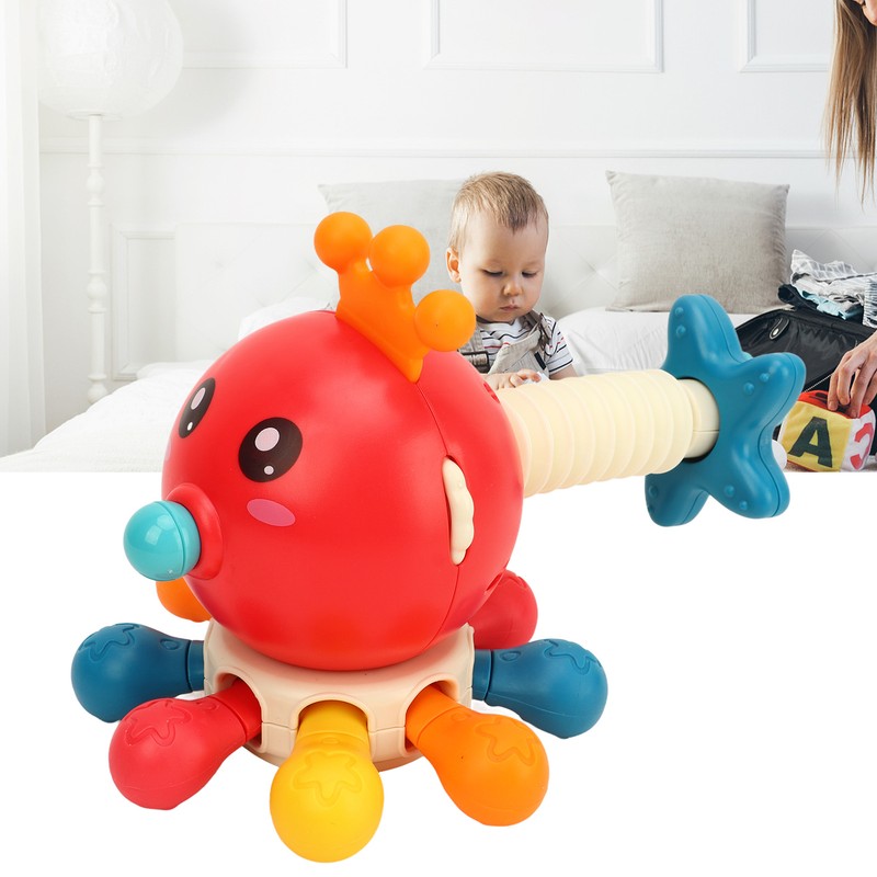 Baby Octopus Press Toys 12 to 18 Months Tactile Sensory