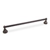 Elements BHE3-03DBAC 18 Inch Transistional Towel Bar, Dark Brushed Anitque Copper