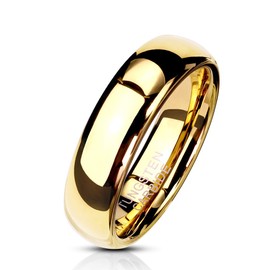 Paula & Fritz® Ladies Tungsten Carbide Ring Size J to Z Available Silver Gold Black Rose Gold Rainbow 2mm 4mm 6mm 8mm Wide Mens Ring, Tungsten