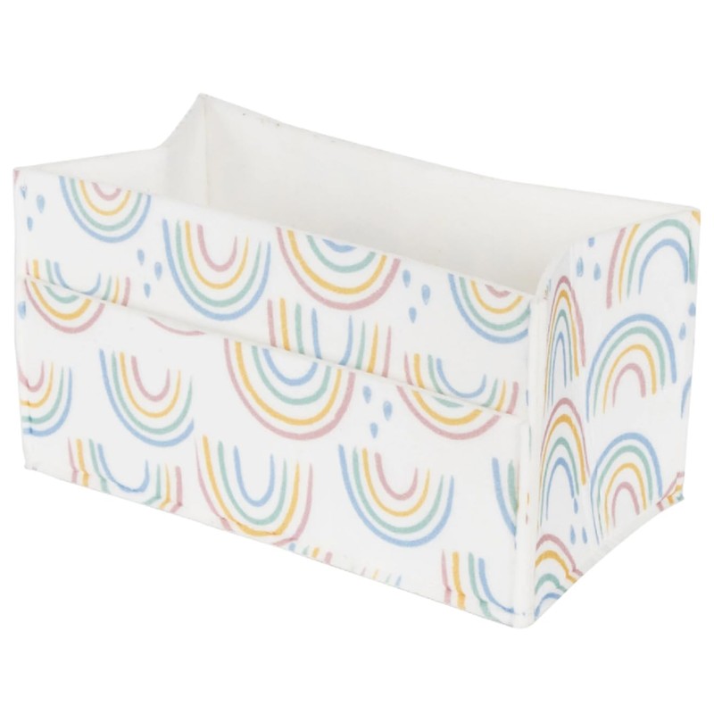 Sammy & Lou Painted Rainbow Felt Baby Wipes Caddy