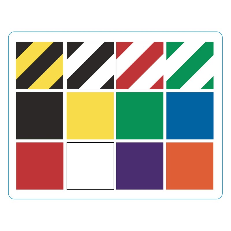 Alphabet Letters “E”- Durable Vinyl Floor Marker by Graphical Warehouse-