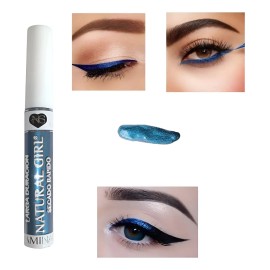 Delineadores De Colores Efecto Metálico Marca Natural Girl