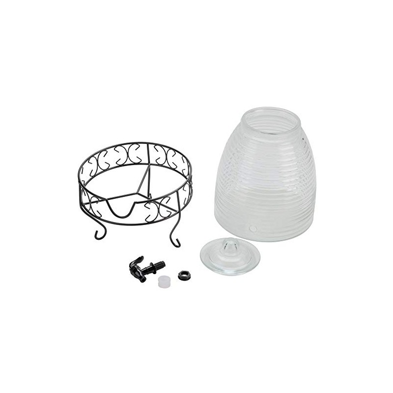 2.4 Gallon Glass Bee Hive Beverage Drink Water Ice Tea