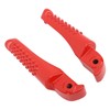 1 Pair Foot Pegs Bracket Kit Aluminium Alloy Motorcycle Foot