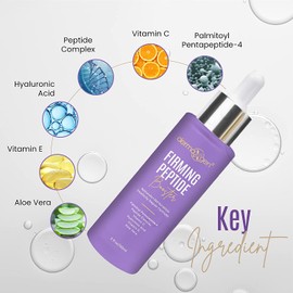 DERMAXGEN - Peptide Complex Serum + MATRIXYL 3000 ORGANIC HYALURONIC - Powerful Triple Combination Serum Anti Aging & Wrinkles - Heals and Repairs Skin Set - 2 FL OZ