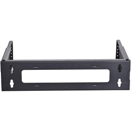 KENUCO 19 Inch Steel Hinged Extendable Wall Mount Bracket Network Equipment Rack (2U)