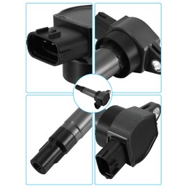 TAUTOY Set of 3 UF681 Ignition Coil Pack & Iridium Spark Plugs For Smart Fortwo 1.0L L3 2008-2015,Replace # 36-8276 GN10674 ICA64178 ICA64270