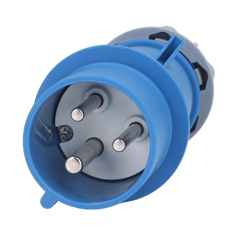 Industrial Socket IP44 Waterproof Brass Contact Aviation Connector 2P+E 32A