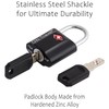 OW-Travel TSA Approved Luggage Locks Padlocks (2 Pack) Suitcase Locks