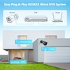Full HD 5MP Definition Outdoor Wired Security Camera System Indoor