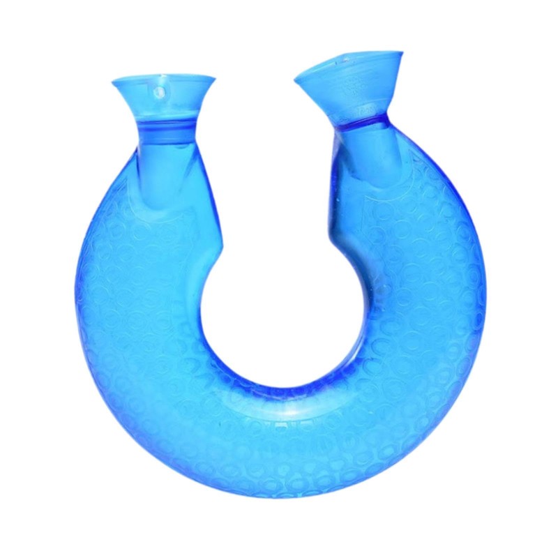 perfeclan in U-Form mit Bezug, auslaufsicher, Blau