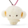 Sanrio 307386 Cogimyun Mini Plush Charm, Off-White