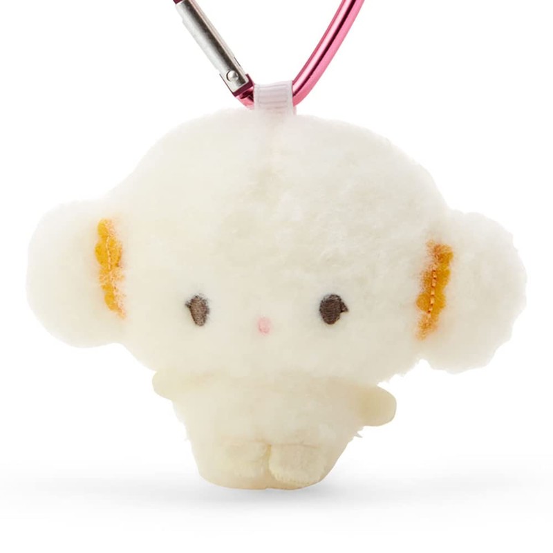 Sanrio 307386 Cogimyun Mini Plush Charm, Off-White