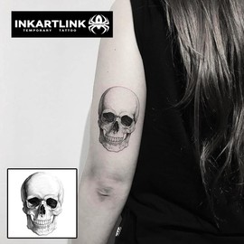 INKARTLINK Jagua Tattoos 3 Pack 2 Weeks Long Lasting Waterproof Tattoo Stickers for Men Women Trendy Men Women Permanent Permanent Disappearing Tattoo Wrist Arm Hand Back Leg Abdomen Clavicle