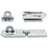 Safety Hasp for Padlock Large Stainless Steel Galvanised Double Joint