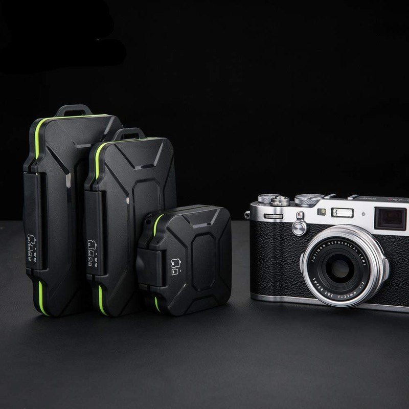 8 Slots Compact SD TF Memory Card Case Holder Storage