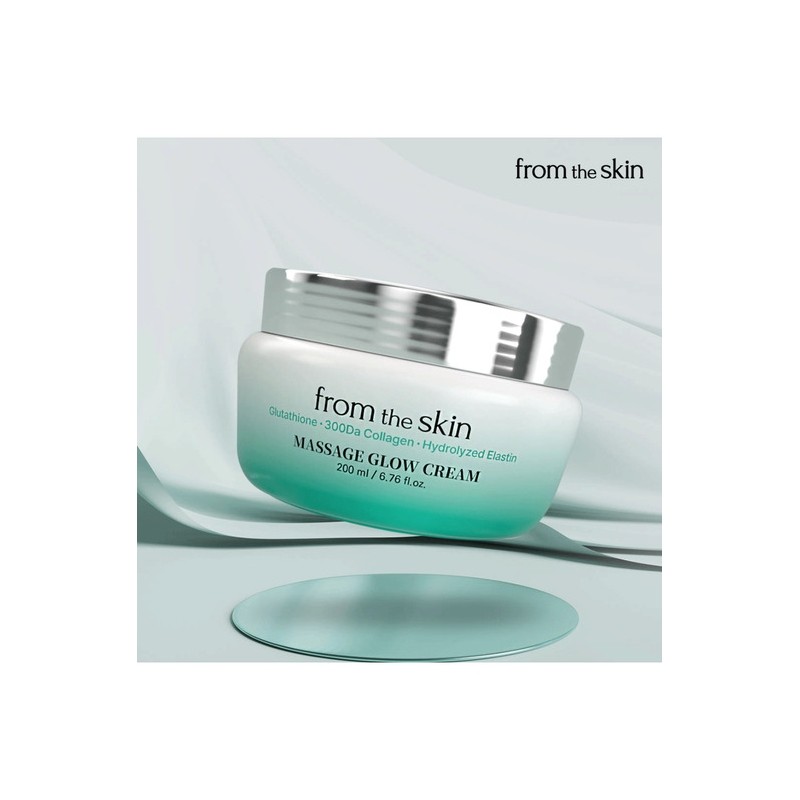 From the Skin Glutathione Collagen Massage Glow Cream 200ml /