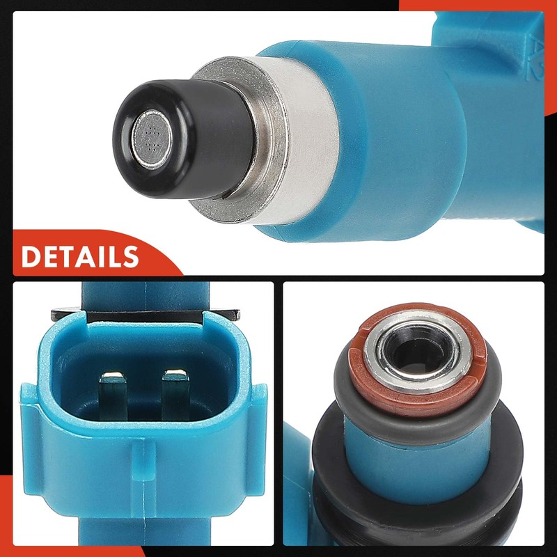 A-Premium Set of 4 Fuel Injectors Compatible with Subaru Impreza