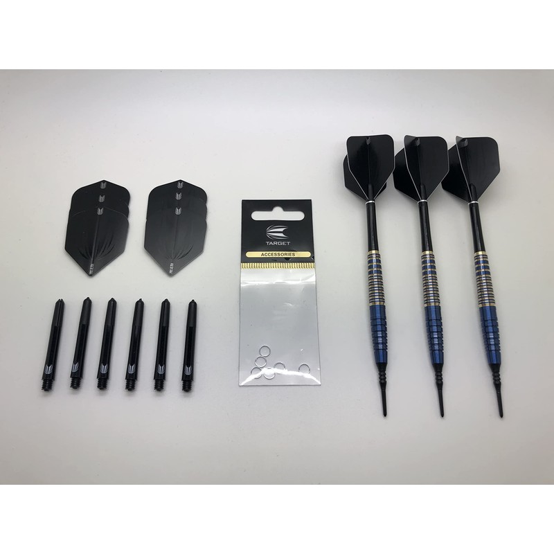 TEAM PRO Series PAUL LIM BRASS 17G 2BA Brass Darts