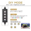 hygger 26W 24/7 Lighting Aquarium LED Light, Sunrise-Daylight-Moonlight Mode and