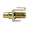 Skywalker Construct Pro F-Connector to RCA Keystone Jack w/ 8