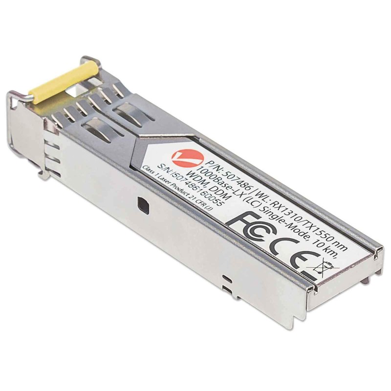 Intellinet Gigabit SFP Mini GBIC Transceiver for Fibre Optic Cable