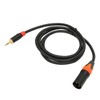 3.5mm to XLR Adapter Cable Mini Jack Aux to XLR