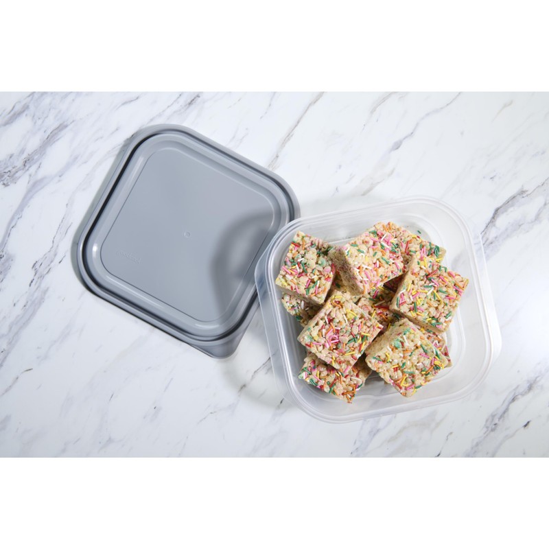GoodCook EveryWare Extra Large Square Food Storage Container, 2 Pack,