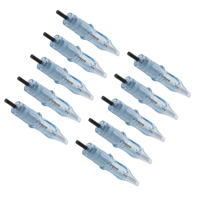 10pcs Stainless Steel Cartridge Needles Set Professional Salon Disposable Cartridge