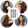 SPTHTHHPY Hair Rollers Set, 100 Pieces Perm Rods with 5