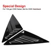 Spotrim for 11th Gen Civic Racing Style Rear Side Window