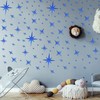 Leislite Star Stickers 164 Pcs 3D Acrylic Mirror DIY Wall