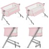 Dream On Me Skylar Bassinet & Bedside Sleeper Pink Crib