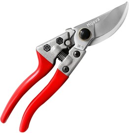 Secateurs, Pruning Shears for Gardening Heavy Duty with Rust Proof Stainless Steel Blades, Best Hand Pruners Garden Shears Ergonomic Gardening Tools