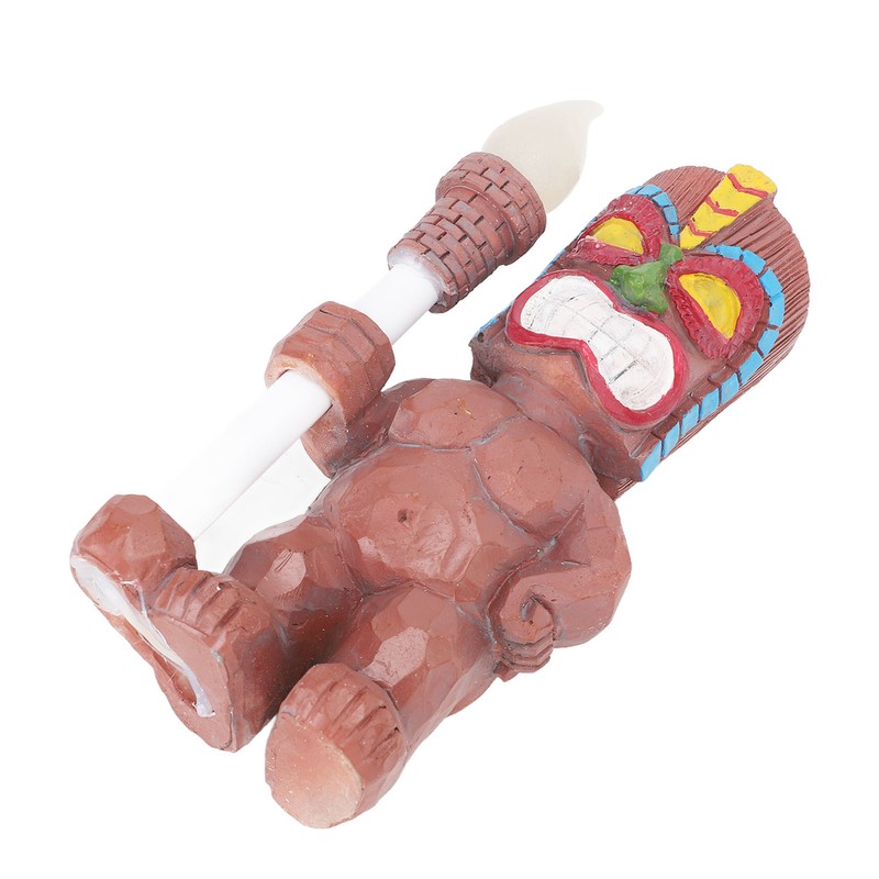 Solar Garden Outdoor Light Torch Figurine Warm Light Landscape Ground