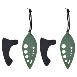 Herb Stripping Tool, 9 Holes Herb Stripper Stainless Steel Herb Stripper Tool Multifunctional Vegetable Leaf Remover with Protective Holder for Home