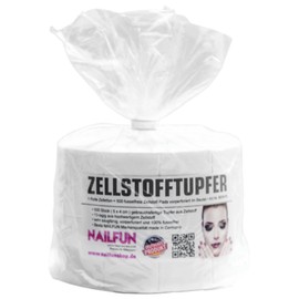 500 Zelletten auf Rolle, Zellstofftupfer, Zellstoffpads