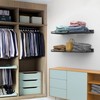 Ultrawall Wall Mounted Storage Shelf for Garage, 2 Pack Metal